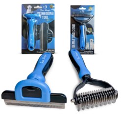 fur magic deshedding tool and dematting comb