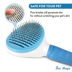 Alternative view of Fur Magic Self-Cleaning Grooming Brush & Comb