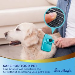 Alternative view of Fur Magic Self-cleaning Slicker Brush