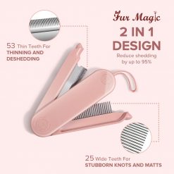 Alternative view of Fur Magic Foldable Deshedding & Dematting Comb
