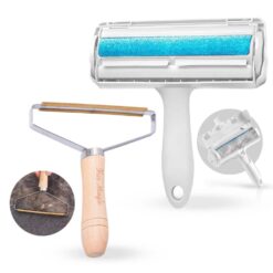 Fur Magic Pet Hair Remover Roller & Lint Remover Fuzz Shaver Set