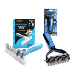 Fur Magic Dematting Comb & Dematting Rake Bundle