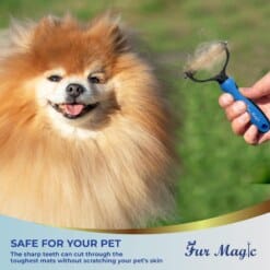 Alternative view of Fur Magic Dematting Comb And 2-in-1 Grooming Comb Bundle